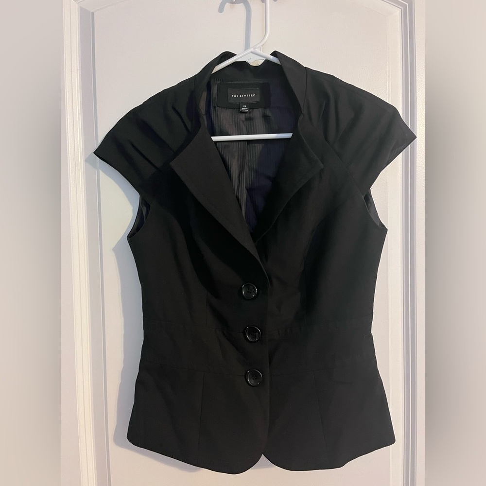 The Limited cap sleeve suit jacket size xs